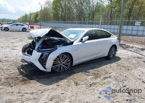 2025 Cadillac Ct5 Premium Luxury Rwd из США, поврежденный, VIN 1G6DN5RW3S0106486